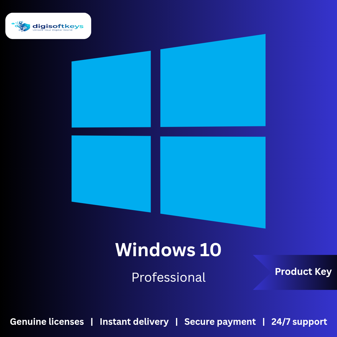 Windows 10 Pro – Genuine Digital License Key | Instant Email Delivery